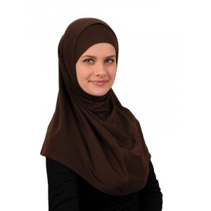 Amira Hijab Simple - 100% Baumwolle - Klassische...